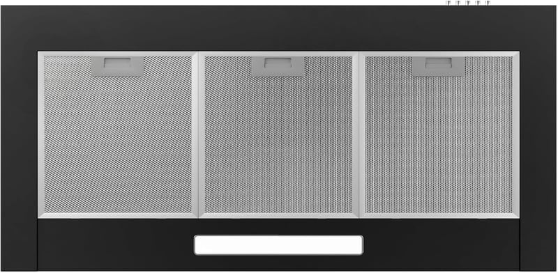 CIARRA 90 cm-es A++ energiaosztályú LED-es páraelszívó, szénszűrővel, fekete