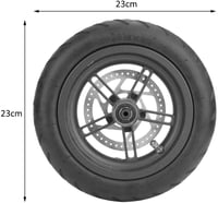Xiaomi Mijia M365 elektromos roller hátsó kerék gumi, 8,5 hüvelykes, tárcsafékhez 4