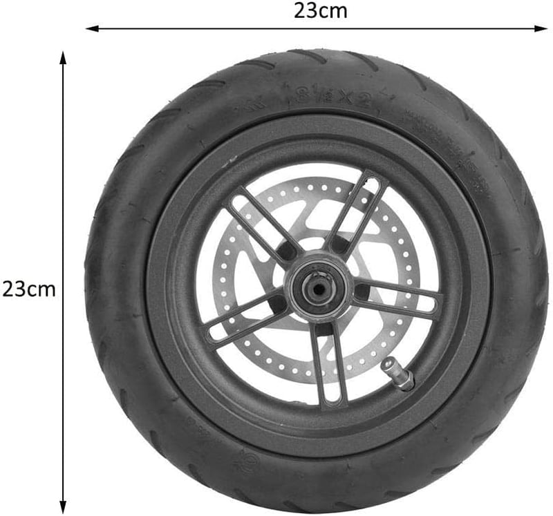 Xiaomi Mijia M365 elektromos roller hátsó kerék gumi, 8,5 hüvelykes, tárcsafékhez