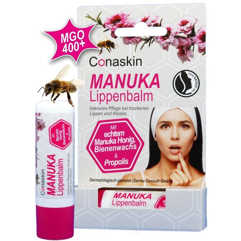 Conaskin Manuka Mézes Ajakbalzsam (MGO400) - Intenzív Védelem Herpesz Ellen