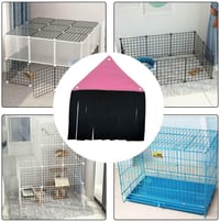 Rózsaszín Háromszög Függőágy Kisállatoknak - Tengerimalac, Csincsilla, Hörcsög 5