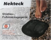 Nekteck Elektromos Talpmasszírozó - 18 Gömbös Shiatsu Melegítő Funkcióval és Érintővezérléssel 9