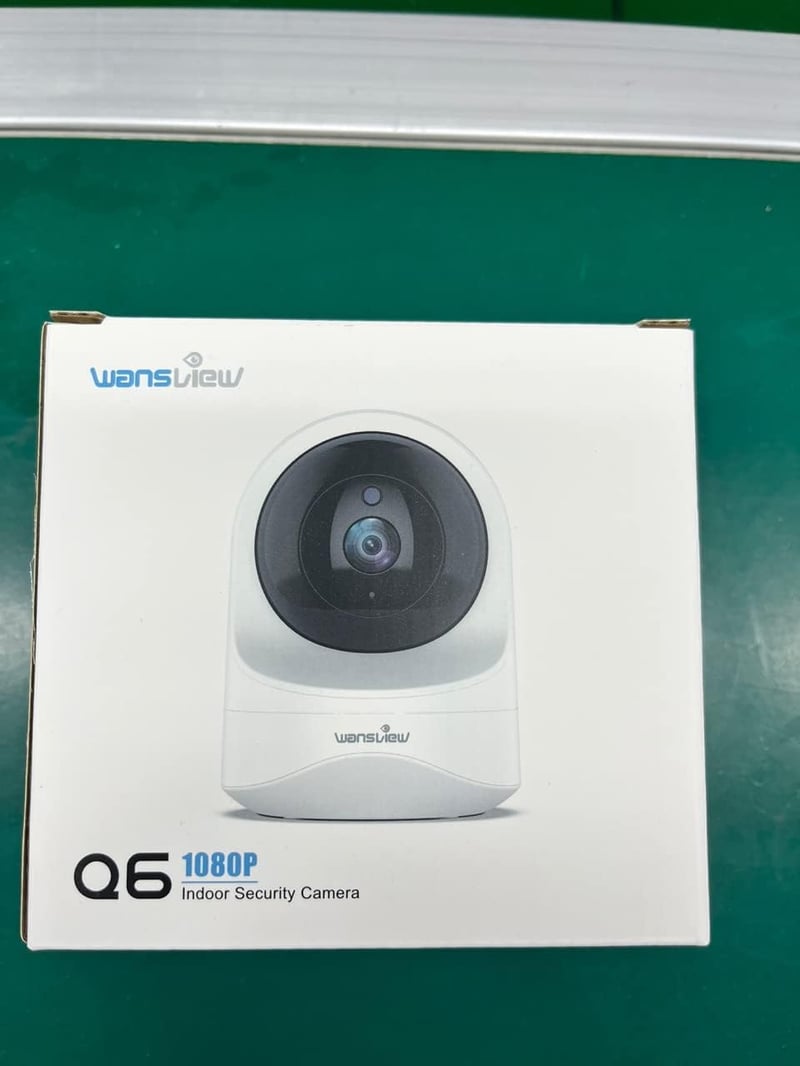 Wansview 2K WiFi beltéri biztonsági kamera Alexa-kompatibilis, babaőrző funkcióval