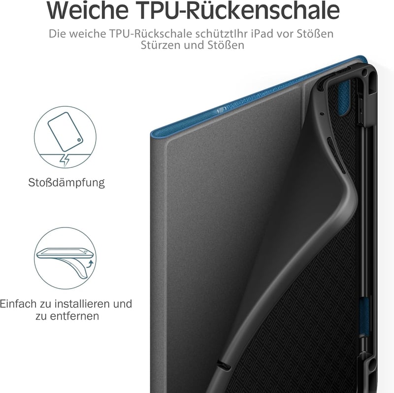 iPad Air 4 10.9" védőtok 2020 - KingBlanc kompatibilis tok újracsomagolva