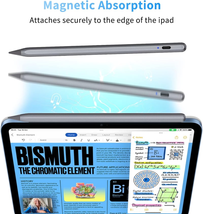 Apple Pencil alternatíva: LPUNCD 2. generációs iPad ceruza tenyérérzékelővel