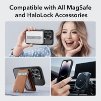 iPhone 14 Pro MagSafe kompatibilis ESR védőtok - Katonai fokozatú, matt fekete 8