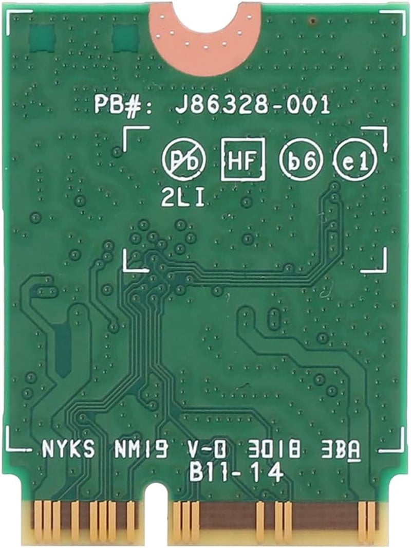 Intel AX201NGW WiFi 6 Kártya 2400Mbps M.2 Bluetooth 5.0 Windows 10 64bit