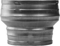 Vent Systems 160-150 mm Horganyzott Acél Szűkítő Adapter - Szellőzőrendszerekhez, Légkondicionálókhoz, Kerek Csővezetékekhez, Egyszerű Telep 7