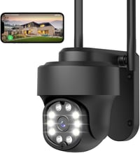 NETVUE WiFi Kültéri Biztonsági Kamera - FHD, Színes Éjjellátás, Mozgásérzékelés 1