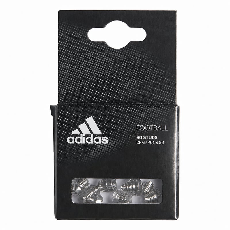 Știfturi de schimb pentru ghete de fotbal Adidas SG și șuruburi filetate, multicolor, 10 bucăți (4x11 mm și 8x8 mm), mărime pentru adulți