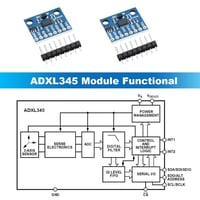 Arduino ADXL345 3D Gyorsulásmérő Modul GY-291 5