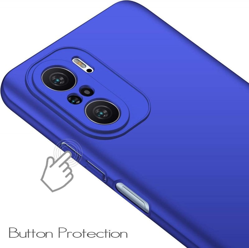 Xiaomi Redmi K40 Pro Plus Kék Ütésálló Vékony Védőtok