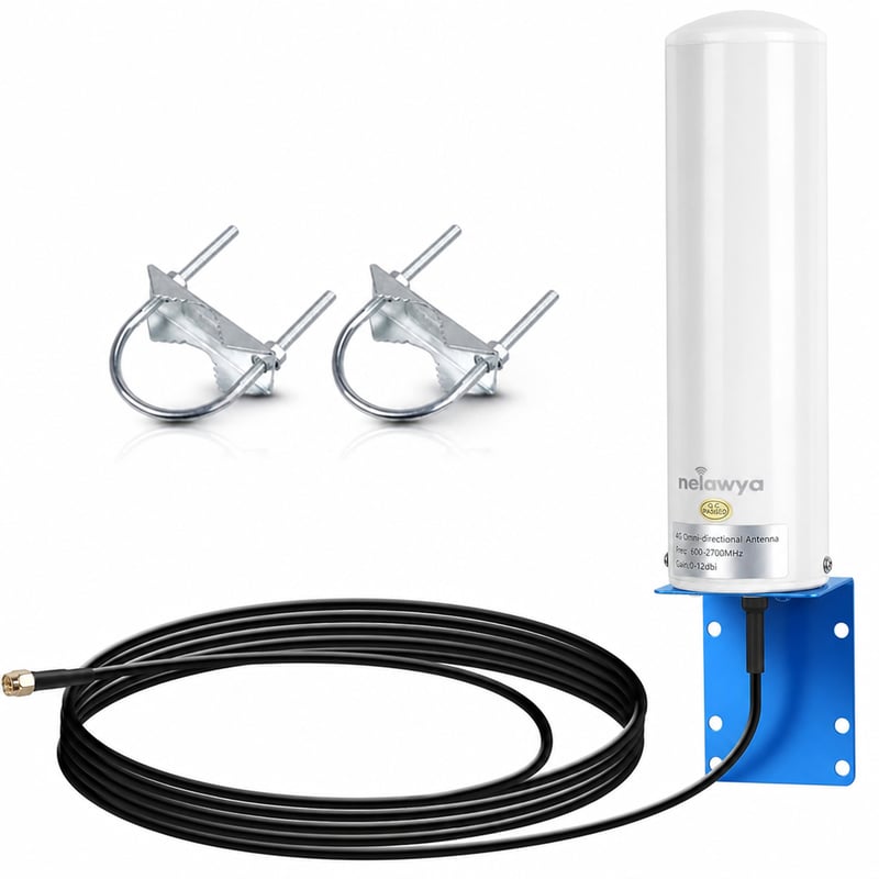 4G LTE Antenna Nagy Hatótávolságú Kültéri Antenna 10-12dBi Erősítéssel SMA Csatlakozóval Netgear Nighthawk M1 MR1100 TP-LINK HUAWEI 4G LTE Routerhez