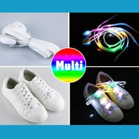 DoGeek LED-es színes cipőfűző, 110 cm, tánc, buli, görkorcsolya és futás 4
