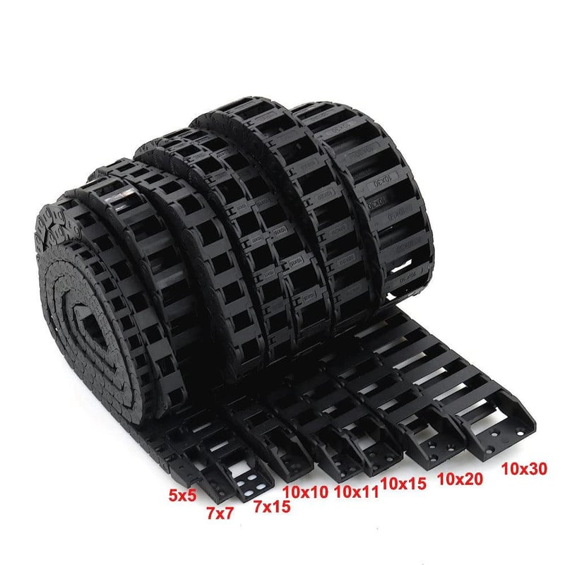 Veekaft 3D nyomtató vonólánc 10x10mm, 1m - CNC kompatibilis, megerősített