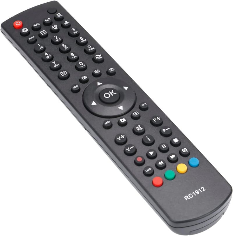 ALLIMITY Univerzális Távirányító NEO LED TV Modellekhez - Kompatibilis 18 Készülékkel, 10m Hatótávolság, Ergonomikus Kialakítás