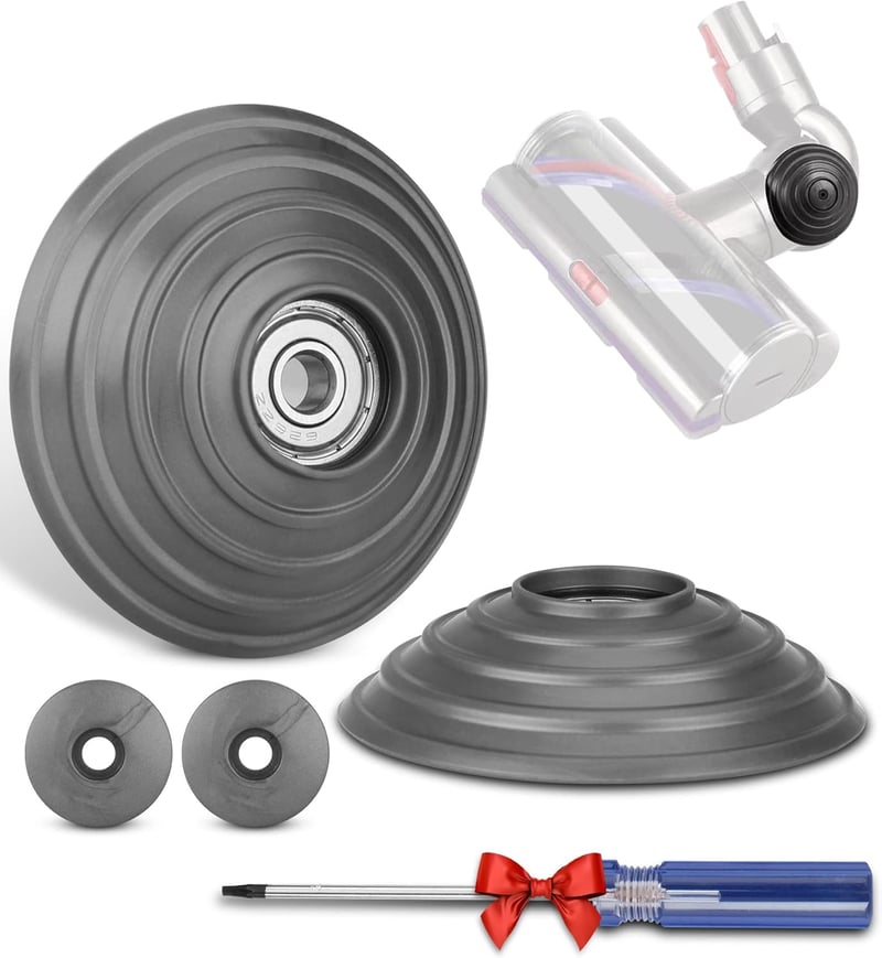 Dyson V10 V11 V12 V15 porszívófejhez kompatibilis görgő, nagy nyomatékú fejhez