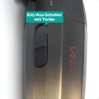 VGR 003 Fresh Fade Professzionális Hajvágó, Vezetékes/Vezeték Nélküli Hajnyíró LED Kijelzővel, T-pengével, 5 Fokozatú Vágási Beállítással Fé 5
