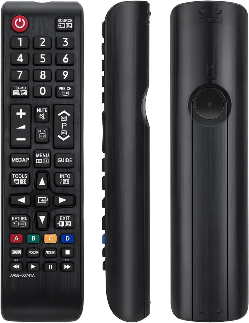 FOXRMT Univerzális Samsung TV Távirányító - Kompatibilis LED Smart TV Modellekkel AA59-00741A BN59-01175N BN59-01199F - 10m Hatótáv