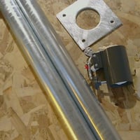 Schneider 251-00 Nosný stĺp pre tieniacu plachtu, oceľ, strieborný, 11,8 kg, upevňovací stožiar pre vonkajšie tienenie, použitý, so škrabancami (stav: pozri 2. obrázok) 2