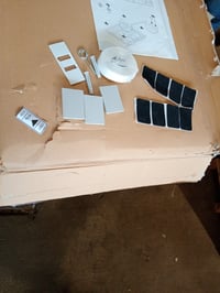 Kit de suprapunere universal culisant pentru mașină de spălat și uscător rufe CARE + PROTECT, alb — set de accesorii incomplet (stare: vezi a 2-a imagine) 4