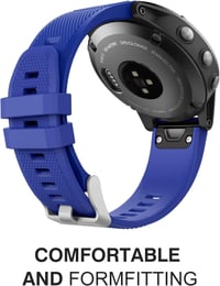 MoKo 22mm Szilikon Óraszíj Garmin Fenix 5/6/7, Forerunner 935/945/955/965, Approach S60/S62/S70 Okosórákhoz - Gyorscsatlakozós Csuklópánt, K 3