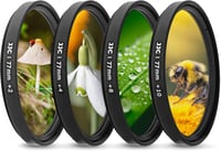 JJC 77mm-es makrószűrő készlet (+2,4,8,10) Sony A6600 A6500 A6400 A7C és 24-105mm objektívekhez 1