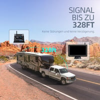 eRapta Mágneses Napelemes Tolatókamera 7" 1080P Monitorral - 9600 mAh Akkumulátor, 1 Perces Telepítés, IP69K Vízálló, 150° Látószög

AI: I'v 8