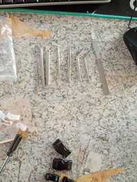 Súprava na pletenie paracord náramkov HERCHR, drevený tkáčsky stav, oceľové ihly na paracord — chýbajúce ihly a skrutky (stav: pozri 2. obrázok) 2