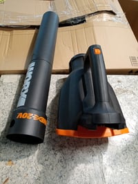 Suflantă de frunze cu acumulator WORX WG547E.9 Turbine 20V, debit de aer 600 m³/h — netestat (fără acumulator, neîncercat) (stare: vezi a 2-a imagine) 2