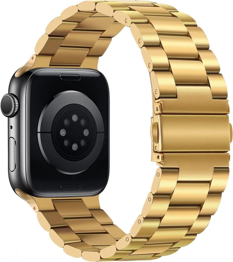 Apple Watch Rozsdamentes Acél Cserepánt 38mm - Minden Sorozathoz Kompatibilis