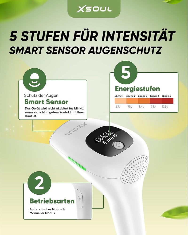 Braun IPL szőrtelenítő készülék 999.999 villanással - Tartós, fájdalommentes használat otthon