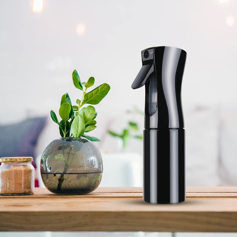 Fekete URAQT 200ml-es Hajformázó Vízpermetező Spray Flakon Fodrászoknak