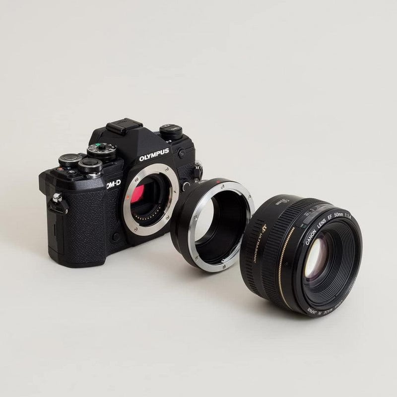 Canon EF/EF-S objektív adapter Micro Four Thirds kamerákhoz - Urth alumínium