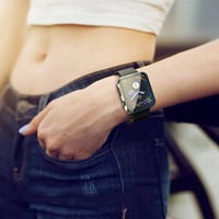 Apple Watch 40mm Védőtok + Edzett Üveg Fólia, Ultravékony Átlátszó (2db) 7