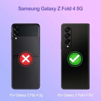 Samsung Galaxy Z Fold 4 5G ujjlenyomatmentes képernyő- és hátlapvédő fólia, 2 db 3