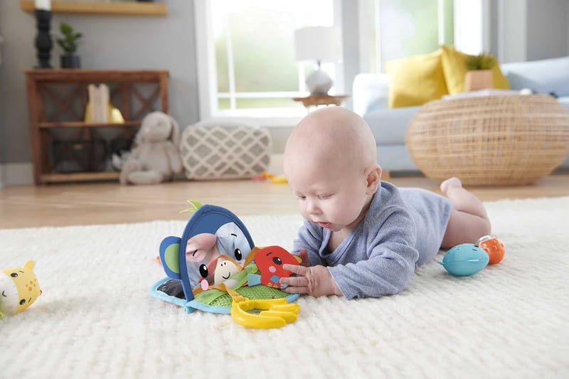 Fisher-Price Érzékfejlesztő Ajándékszett Babáknak - Készségfejlesztő Játékkészlet Állatfigurákkal 3-18 Hónapos Kortól