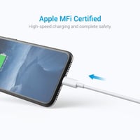 iPhone Lightning töltőkábel szett, 3db 2m MFi tanúsított, iPhone 14-6s/iPad/AirPods 2