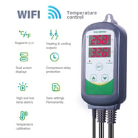 Inkbird ITC-308 WiFi digitális termosztát - Távvezérelhető hőmérséklet-szabályozó akváriumokhoz, sörfőzéshez 2