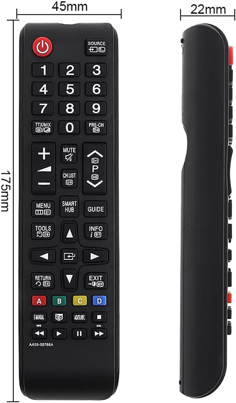 Samsung Smart TV távirányító - Univerzális AA59-00786A modell LCD, LED, HDTV és 3D készülékekhez