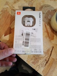 Căști wireless JBL Tune Flex Ghost 2 cu ANC, 48 h, IP54 - alb — fără cablu de încărcare USB (stare: vezi a 2-a imagine) 2