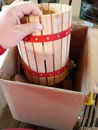 Presă pentru fructe și fructe de pădure Güde OP 6 – coș de presare de 6 litri, diametru de 17,5 cm — lipsesc tava de colectare și pânza de presare (stare: vezi a 2-a fotografie) 2
