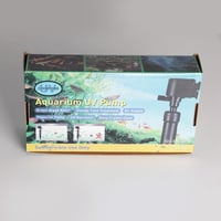 Aquarium UV szűrő és szivattyú 1200L/h - Algaölő, kristálytiszta vízhez 150-380L akváriumokhoz 10