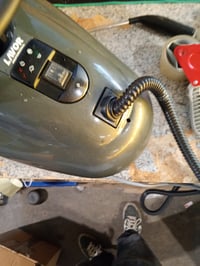 Aparat de curățat cu abur profesional Lavor GV KONE 2300W 4 bari 143°C gri — defect, pentru piese: nu încălzește apa (stare: vezi a doua fotografie) 4