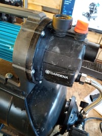 Hidrofor Gardena 3700/4 cu rezervor de 19 L, EPDM — urme de utilizare pe pompă (stare: vezi imaginea 2) 2