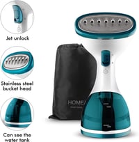 Homeasy 1000W-os kézi gőzölős vasaló, 260ml-es tartállyal, gyors felfűtéssel 2