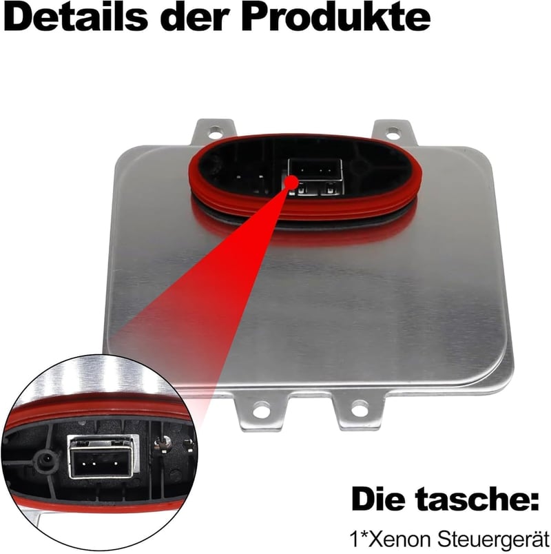 HISports Xenon Vezérlőegység 5DV00900000 - 35W Ballaszt Escalade E60 E61 525i Modellekhez - Fehér Fényű Xenon Lámpa Előtét