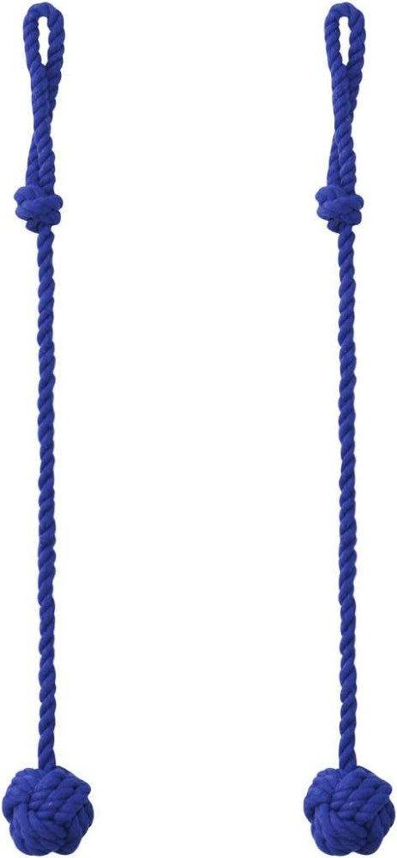 Elegáns kék függönykötő szett - 2 db, 60 cm-es kötél