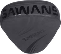 SAWANS Bőr Box Edzőpajzs - Fekete Ívelt Ütőpárna Tépőzáras Rögzítéssel, MMA, Kickbox, Muay Thai Edzéshez, Felnőtteknek 7