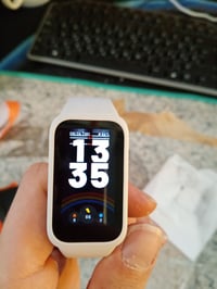 Brățară inteligentă Xiaomi Smart Band 9 Active, ecran TFT de 1,47", autonomie de 18 zile — fără cablu de încărcare, ecran cu dungi (stare: vezi a 2-a imagine) 2